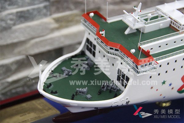南海郵輪“南海之夢(mèng)”模型