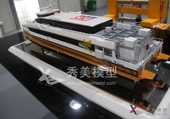 專(zhuān)業(yè)定制船舶海工模型—高速艇模型