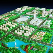 <b>景觀(guān)沙盤(pán)模型比建筑模型更具挑戰性發(fā)揮項多</b>