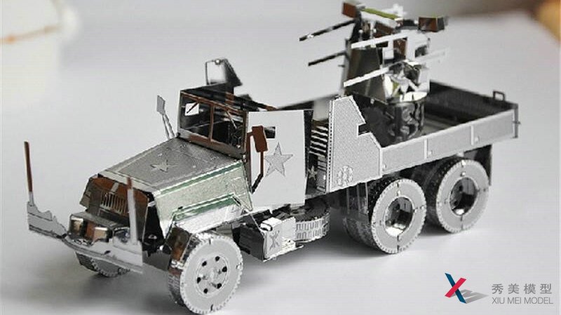 軍事模型制作，應用快速激光成型機