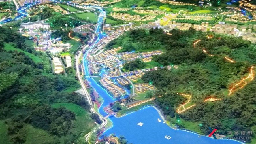 您知道景區電子沙盤(pán)如何表達建筑模型的色彩效果嗎?