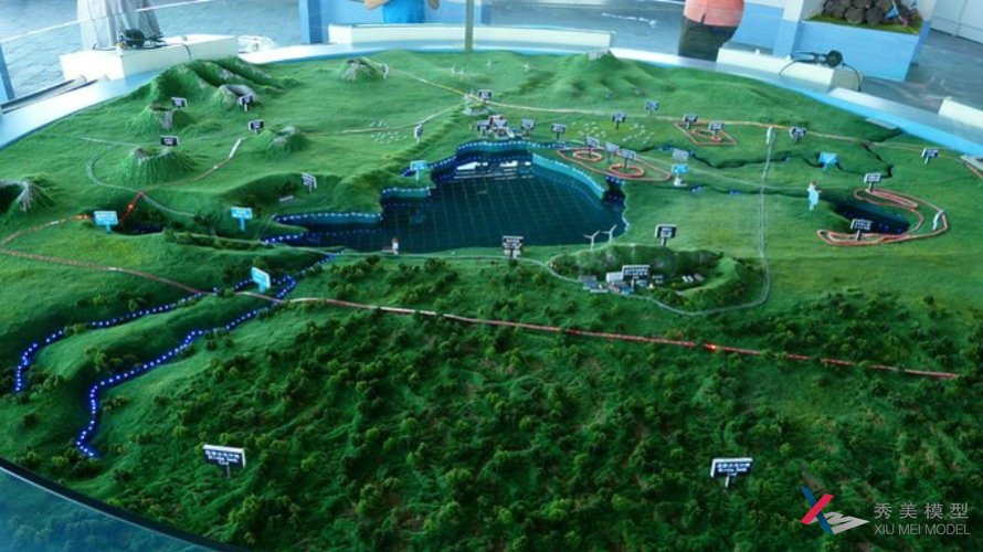 景區電子沙盤(pán)比建筑模型更具挑戰性發(fā)揮項多