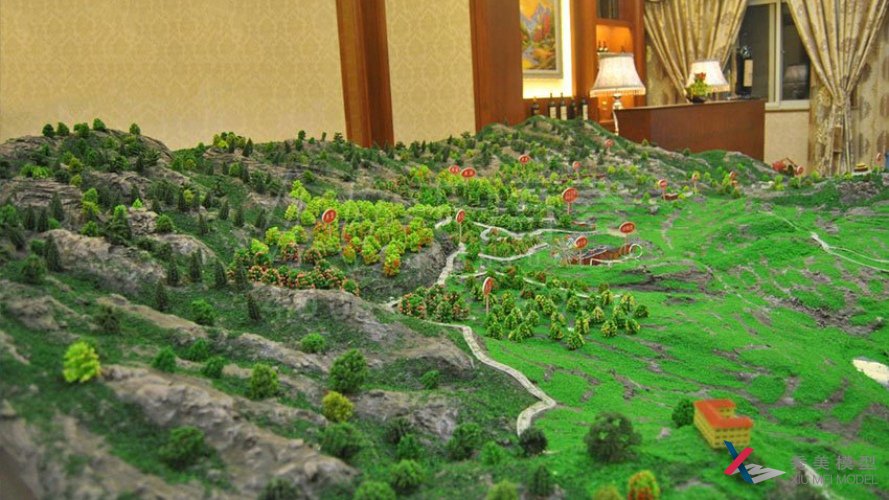 地形地貌沙盤(pán)模型制作選材要考慮哪些因素